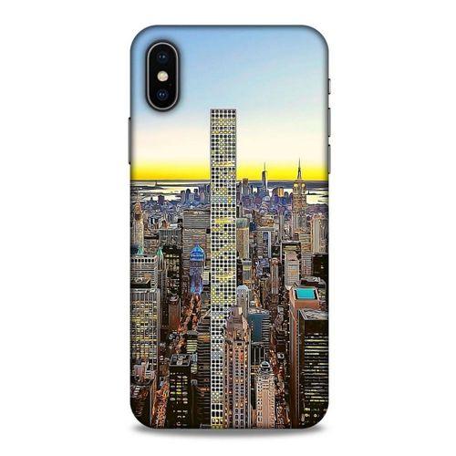 Apple Iphone X Kılıf Dünya Mimarisi (43) Thin Fit Kılıf 432 Park Caddesi