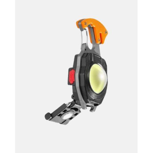 Mini Led Anahtarlık Fener – Şişe Açacağı, Tornavida, Düdük Ve Usb Şarj Özellikli