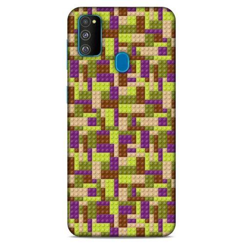 Lopard Samsung Galaxy M30s Uyumlu Kılıf BloX (50) Shockproof Kılıf Kahve Yeşil