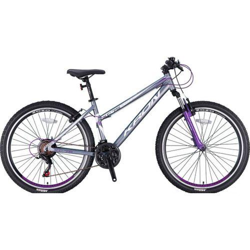 Kron XC 75 Lady 26 Jant Dağ Bisikleti Mat Füme Gri Mor 41 cm