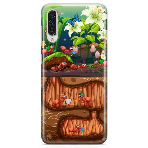 Samsung Galaxy A30s Kılıf Karınca Yuvası Arka Kapak Koruma Desenli Full Koruyucu