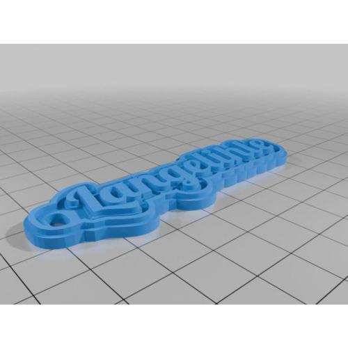 Özelleştirilmiş Çok Satırlı İsimlik veya Anahtarlık 3D Baskı (Bu ürün Sadece Plastik parçadır - Almadan Önce Soru Sorabilirsiniz)