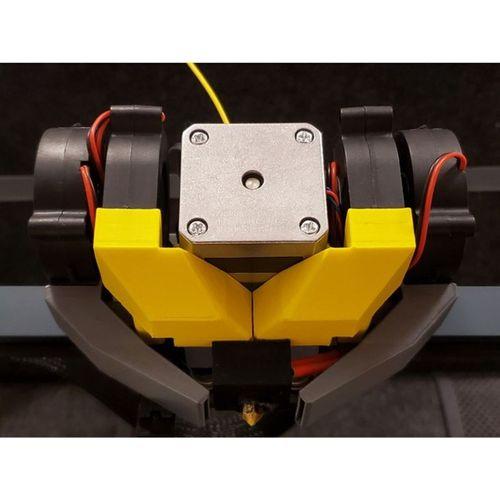 Modüler Soğutma Sistemi Neptune 3 Pro Hornet Fangs Quad 5015 (Bu ürün Sadece Plastik parçadır - Almadan Önce Soru Sorabilirsiniz)