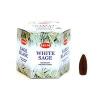 White Sage Back Flow Cones 40'lı