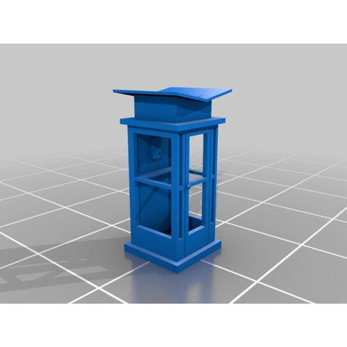 Telefonn Budka Spoje SSR 1 160 3D Baskı (Bu ürün Sadece Plastik parçadır - Almadan Önce Soru Sorabilirsiniz)