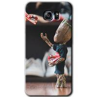 Galaxy Note 5 Kılıf HD Desen Baskılı Arka Kapak - I am Groot