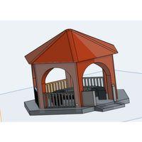 H0 Ölçekli Çardak (Bu ürün Sadece Plastik parçadır - Almadan Önce Soru Sorabilirsiniz)