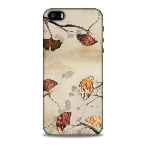 Y.Liva-2020 (Ginkgo) Apple Iphone 5 Kılıf Silikon Kapak Desenli