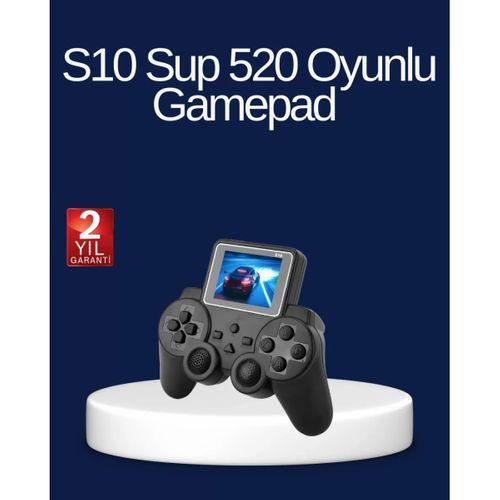 2025 S10 Gamepad 520 Klasik Retro Oyunlu Tv Bağlantılı A Kalite Orijinal