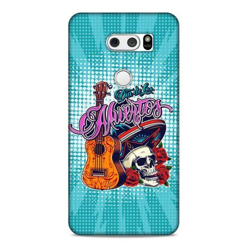 Lopard LG K40S Uyumlu Kılıf Tattoo's (34) Slim Armor Kılıf İskelet & Gitar