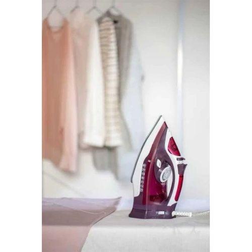 Seramik Tabanlı Kırmızı 2200 Watt Şok Buharlı Ütü