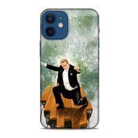 Apple iPhone 12 Mini Kılıf Atatürk (42) Rugged Armor Kılıf Yeşil Tasarım