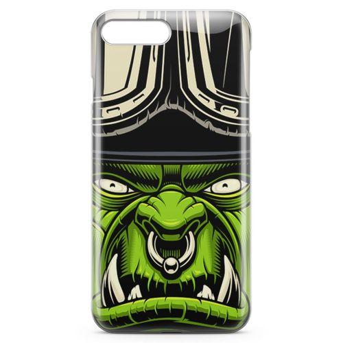 Apple iPhone 7 Plus Kılıf Yeşil Dev Arka Kapak Koruma Desenli Full Koruyucu