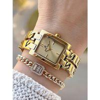 Daniel Klein Zincirli Kordon 3 Atm Suya Dayanıklı 2 Yıl Garantili Kadın Kol Saati+Bileklik S10052.3