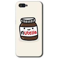 Realme C2 HD Baskılı Kılıf + 9D Tam Ekran Koruyucu - Nutella Aşkım