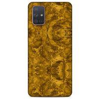 Mermer Desenli (20) Tema Koruyucu Kılıf Bronz Samsung Galaxy A71 Kılıf