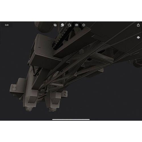 Babylon 5 Euryphaessa Sınıf Keşif Gücü Kruvazörü Remix 3D Baskı (Bu ürün Sadece Plastik parçadır - Almadan Önce Soru Sorabilirsiniz)