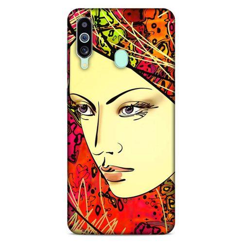 Lopard Samsung Galaxy M40 Uyumlu Kılıf Sürreal Yüzler ♀ (31) TPU Kılıf Baskılı