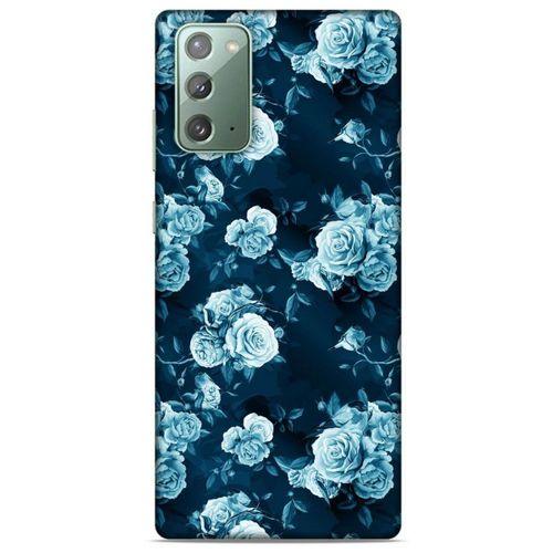 Samsung Galaxy Note 20 Uyumlu Kılıf Mavi Delisi (42) Rugged Armor Kılıf Gül