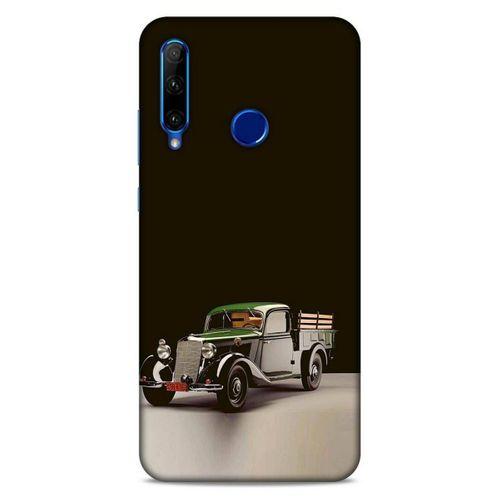 Lopard Huawei Honor 20 Lite Uyumlu Kılıf PickUpX (48) Bumper Kılıf Yeşil Siyah