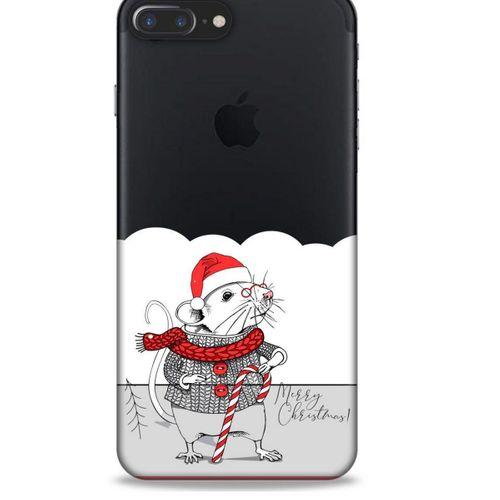 Zoologix (36) Apple Iphone 7 Plus Şeffaf Kılıf Silikon Desenli