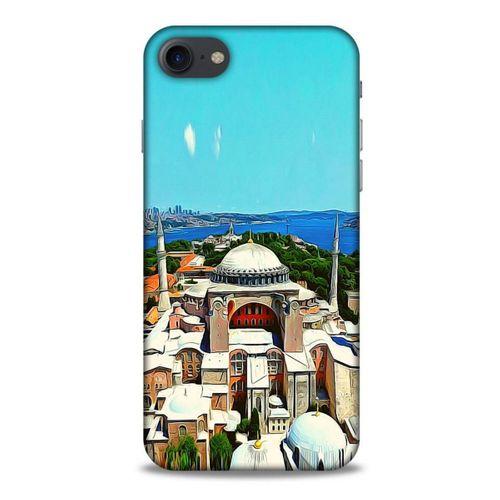Apple Iphone 8 Kılıf Dünya Mimarisi (10) Full Koruma Kılıfı Ayasofya