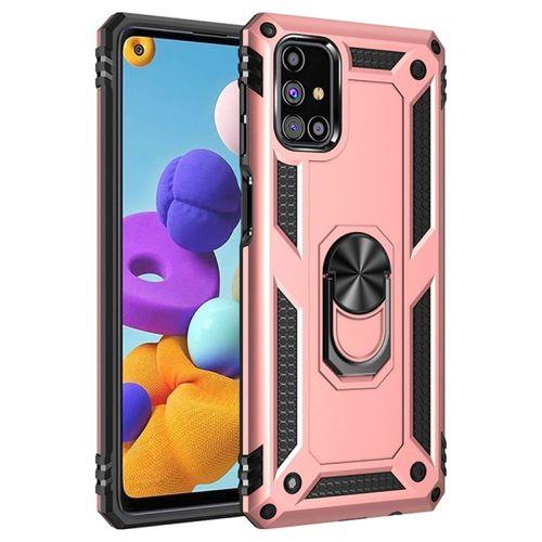 Samsung Galaxy M31S Kılıf Sofya Yüzüklü Silikon Kapak