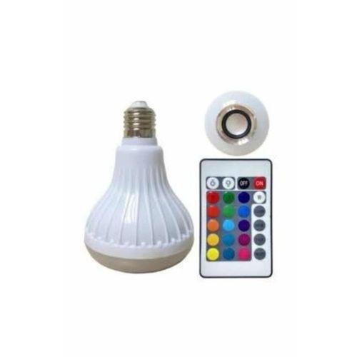 Lamba Hoparlör Ampül Görünümlü Renk Değiştirebilen Android Ve İos Uyumlu
