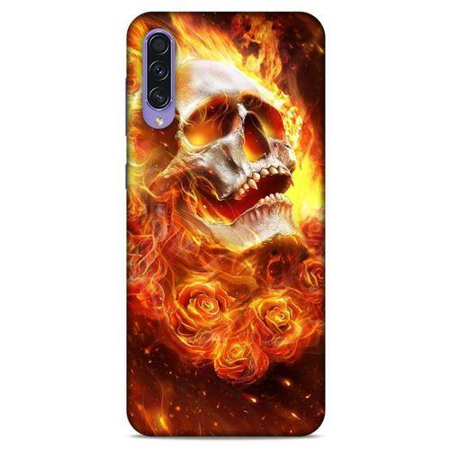 Samsung Galaxy A50s Uyumlu Kılıf Motorsiklet (19) Kılıfları Kurukafa