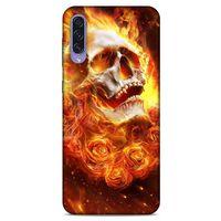 Samsung Galaxy A50s Uyumlu Kılıf Motorsiklet (19) Kılıfları Kurukafa