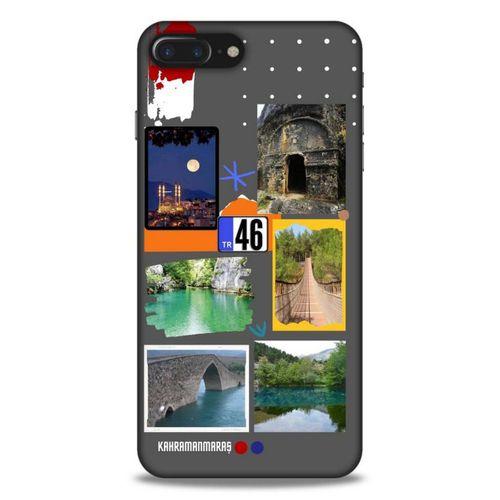 Lopard Apple Iphone 8 Plus Uyumlu Kılıf Şehirli ※ (46) Kahramanmaraş Core Armor Kılıf