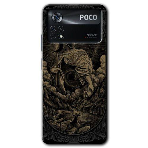Poco x4 Pro Kılıf HD Desen Baskılı Arka Kapak - Kıyamet + Kırılmaz Cam