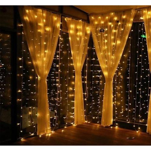 3x3 Perde Led 300 Adet Ledli Gün Işığı 8 Mod Eklemeli PL-10