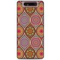 Ethnic Culture (17) Samsung Galaxy A80 Kılıf Silikon Kapak Desenli