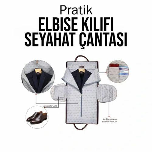 Pratik Elbise Kılıfı Seyahat Çantası