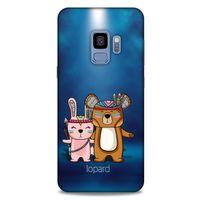 Samsung Galaxy S9 Kılıf FunnyMaX (2) Kabı Lacivert Beyaz