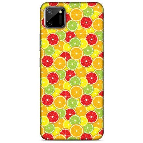 Frutix Turunç 03 Oppo Realme C11 Kılıf Desenli Silikon