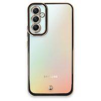 Samsung Galaxy A34 5G Kılıf Liva Lens Silikon - Siyah