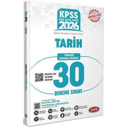 2026 KPSS Tarih Ultra 30 Deneme Data Yayınları