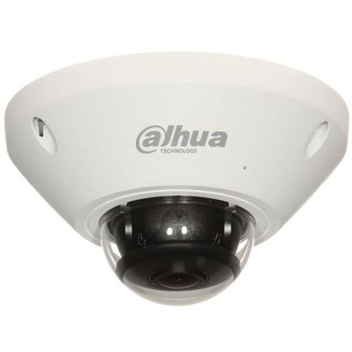 DAHUA  IPC-EB5541-AS, 5Mpix, 1.4mm Lens, 10Mt Gece Görüş, H265+, IK10, IP67, Dahili Mikrofon, Sd Kart, Metal Kasa, Fisheye  IP Kamera