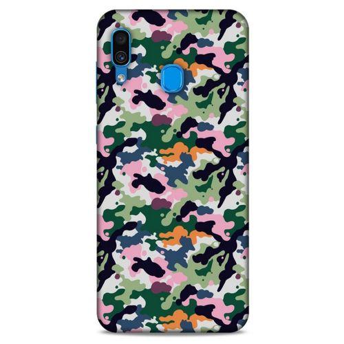 Kamuflaj 06 Samsung Galaxy A30 Kılıf Silikon Kapak