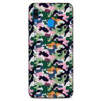 Kamuflaj 06 Samsung Galaxy A30 Kılıf Silikon Kapak