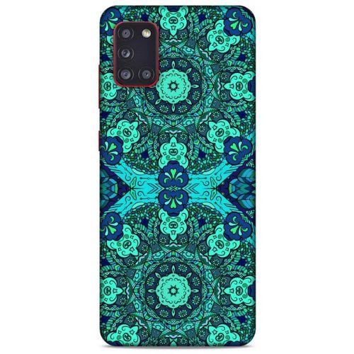 Samsung Galaxy A31 Uyumlu Kılıf Mavi Delisi (33) Hybrid Kılıf Cami
