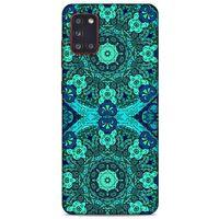 Samsung Galaxy A31 Uyumlu Kılıf Mavi Delisi (33) Hybrid Kılıf Cami