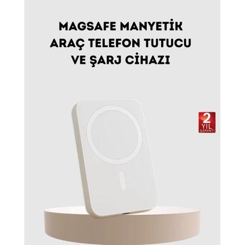 5000mah Manyetik Powerbank – İphone Serisi İçin Taşınabilir Kablosuz Şarj Cihazı