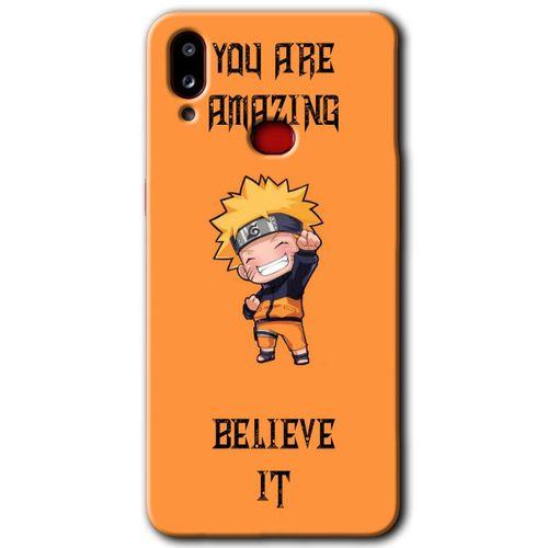 MRCİLETİSİM Samsung Galaxy A10s Kılıf Baskılı Kapak - Kendine İnan +Tam Ekran Koruyucu