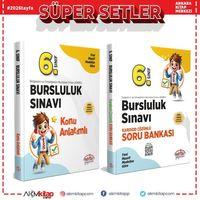 Editör Yayınları 6. Sınıf Bursluluk Sınavı Konu ve Soru Bankası Seti 2 Kitap