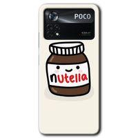 Poco x4 Pro Kılıf HD Desen Baskılı Arka Kapak - Nutella Aşkım