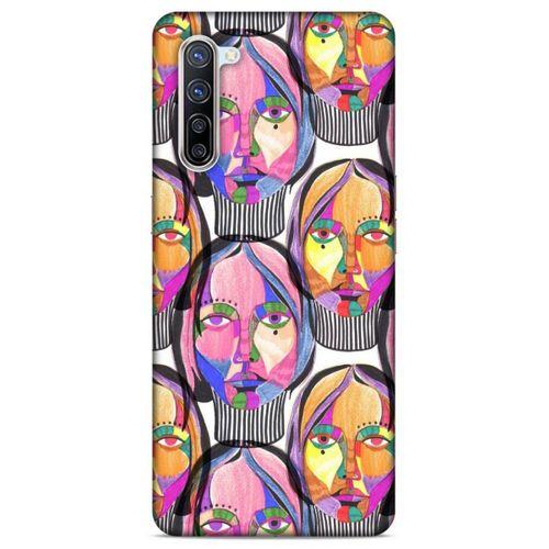 Lopard Oppo Reno 3 Pro 5g Uyumlu Kılıf Sürreal Yüzler ♀ (1) Kılıfı Baskılı