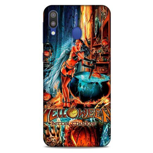 Samsung Galaxy M20 Kılıf Almanya (10) Full Koruma Kılıfı Helloween